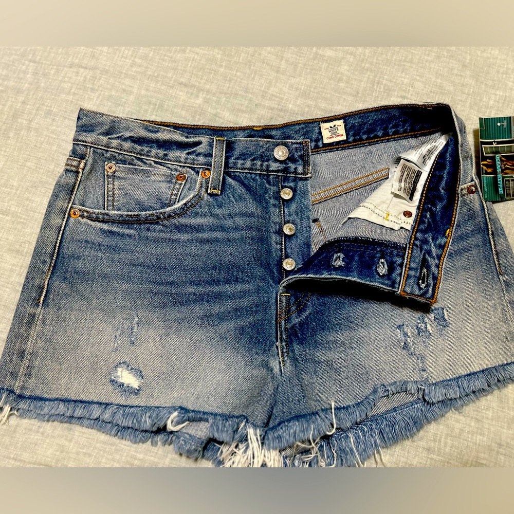 Levi’s button fly Jeans shorts